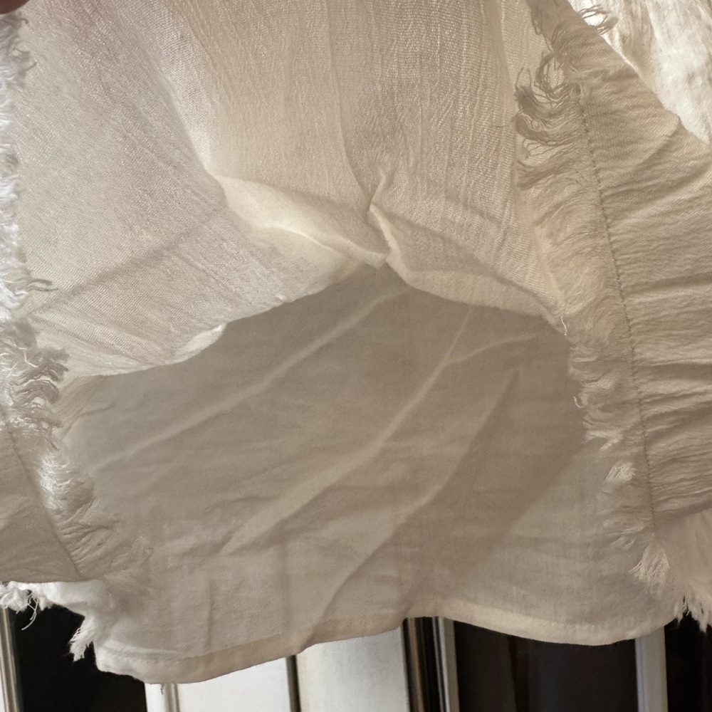 Aerie White Tiered Skirt - Picture 5 of 5
